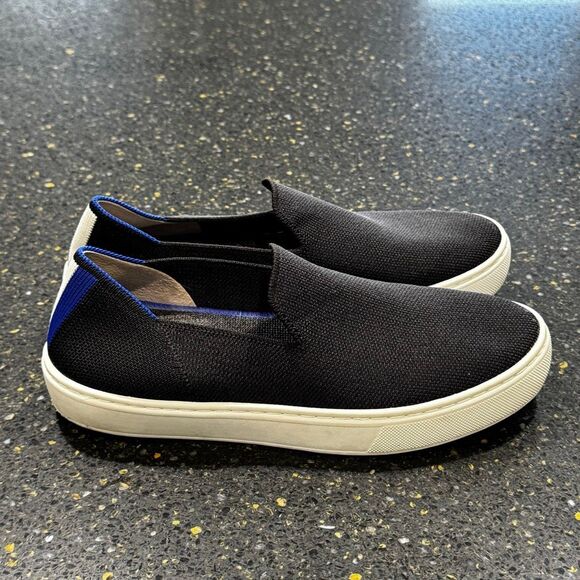 Rothy’s Original Slip On Sneakers. Black. Size 5.5 - Picture 6 of 10